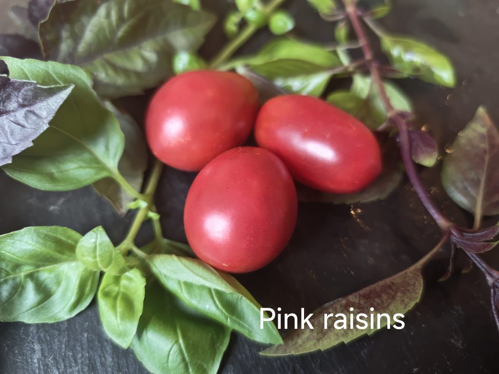 Pink Raisins